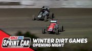 Highlights | 2023 USAC Winter Dirt Games Thursday at Bubba Raceway Park