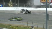 Burt Myers Pounds Wall At New Smyrna Speedway