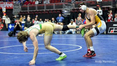 1A-160 lbs Semifinal - Kaden Broer, West Monona-Whiting vs Dominic Lopez, New London