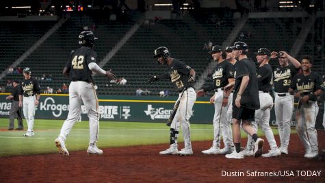 Alan Espinal Hits Grand Slam In Vanderbilt Vs. Texas Baseball