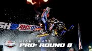 Highlights: 2023 USAF Snocross National Presented By Dennis Kirk | Pro Saturday