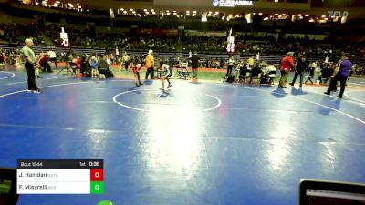 80 lbs Consi Of 16 #2 - Jacob Hamdan, Nutley Raiders vs Frank Misurelli, Buxton (NJ)