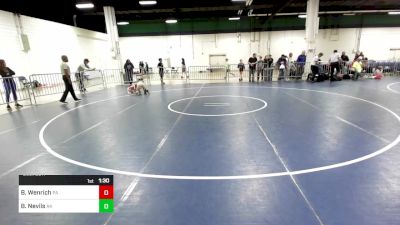 100 lbs Final - Brayden Wenrich, PA vs Blake Nevils, AK