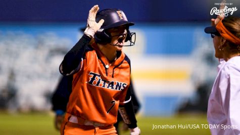 Cal State Fullerton Softball Stuns No. 3 Florida With Walk-off Home Run