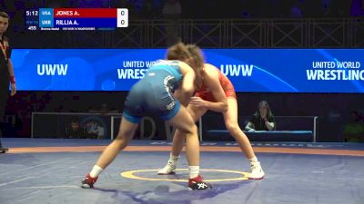 55 kg Final 3-5 - Amani Jones, United States vs Albina Rillia, Ukraine