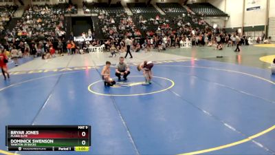 80 lbs Cons. Round 3 - Bryar Jones, Plains Elite vs Dominick Swenson, Yankton Jr Bucks