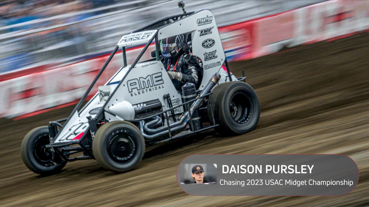 Daison Pursley Joins Reinbold-Underwood For Full USAC Midget Schedule