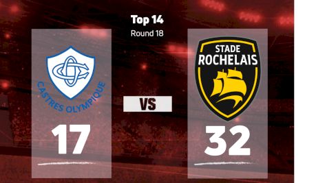 2023 Castres Olympique vs Stade Rochelais