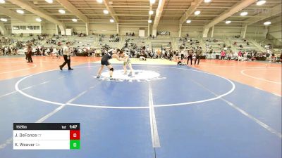 152 lbs Round Of 32 - Jesse DeFonce, CT vs Konlin Weaver, GA