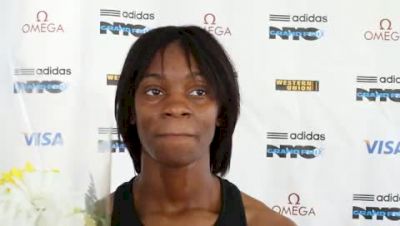 Shayla Sanders takes the Girl's Dream 100 2012 adidas Dream 100