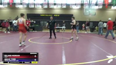 149 lbs Semifinal - Ryland Morgan, Iowa vs Brock York, Wrath Wrestling Club