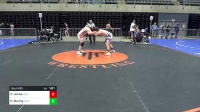 167 lbs 7th Place - Connor Jones, Danville, PA vs Dan Boring, Scottdale, PA