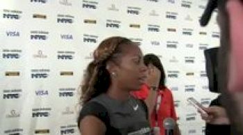 Saynya Richards 2209 PR Looks to Double at trials  2012 adidas Grand Prix