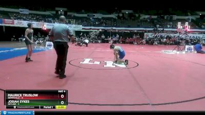 120 lbs Quarterfinals (8 Team) - Maurice Truslow, Kempsville vs Josiah Sykes, Skyline