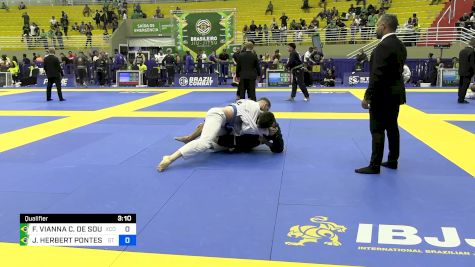 FREDERICO VIANNA C. DE SOUSA vs JOÃO HERBERT PONTES TEIXEIRA 2024 Brasileiro Jiu-Jitsu IBJJF