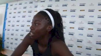 Kali Davis White 1145 PR adidas Dream 100:Mile