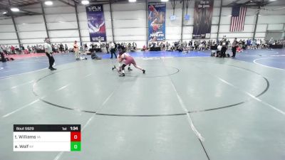 152 lbs Round Of 32 - Taven Williams, VA vs Eric Wolf, NY