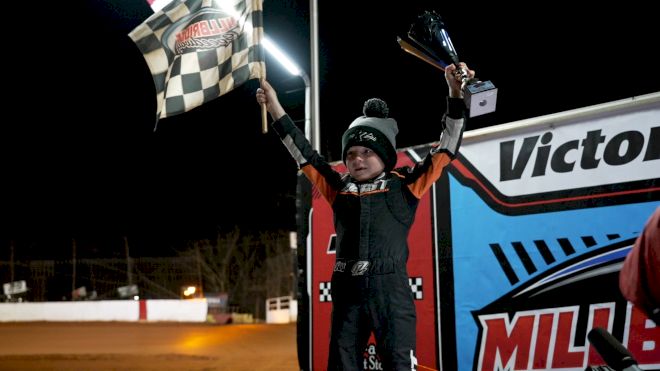 Kyle Larson's Son Owen Scores First Career Win
