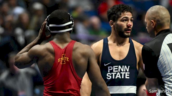 Shayne Van Ness Takes Out #5 Paniro Johnson At NCAA Wrestling Championships