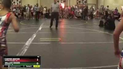 92 lbs Round 1 (4 Team) - Liam Brannon, Armory WA Red vs Mason Rausenberger, Bad Bass