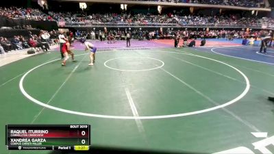 5A 114 lbs Champ. Round 1 - Raquel Iturrino, Carrollton Creekview vs Xandrea Garza, Corpus Christi Miller