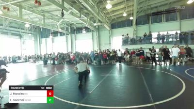 215 lbs Round Of 16 - Jesus Morales, Big Bear Grapplers vs Esteban Sanchez, Montgomery HS