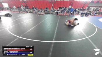 160 lbs 1st Place Match - Bradley Rodriguez-Little, MN vs Danil Kostetskyi, WI