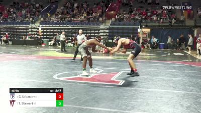 197 lbs Quarterfinal - Cole Urbas, Univ Of Pennsylvania vs TJ Stewart, Virginia Tech