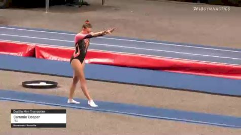 Cammie Cooper - Double Mini Trampoline, TEG - 2021 USA Gymnastics Championships