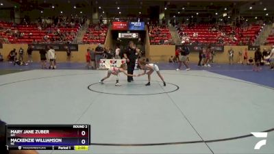 65 lbs Round 2 - Mary Jane Zuber, NM vs Mackenzie Williamson, NE