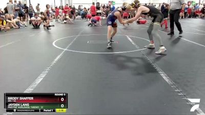 110 lbs Round 5 (8 Team) - Jayden Lang, Prestige Worldwide Throws vs Brody Shaffer, HFL