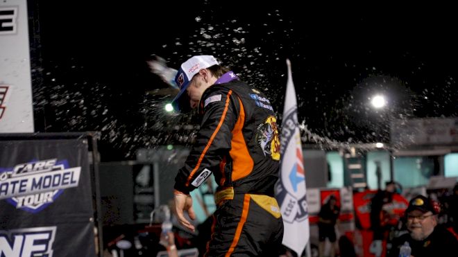 Defending CARS Tour Champ Carson Kvapil Scores Florence Motor Speedway Win