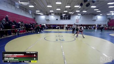 122 lbs Cons. Round 2 - Finn Hura, Miramonte High School vs Anthony Fernandez, Vallejo High School