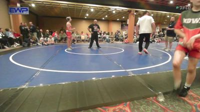 113 lbs Quarterfinal - Kaleb Manuel, Viking Wrestling Club vs Lauren Garcia, Jflo Trained