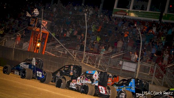 No. 100 At The Burg: USAC Sprints Reach Lawrenceburg Milestone