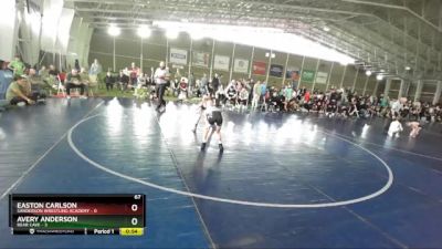 67 lbs Round 3 (4 Team) - Avery Anderson, Bear Cave vs Easton Carlson, Sanderson Wrestling Academy