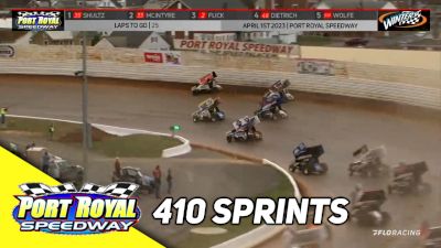 Highlights | 2023 410 Sprints at Port Royal Speedway