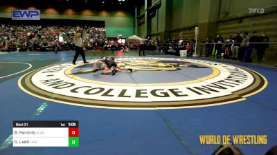 80 lbs Round Of 32 - Brayden Paminto, Gladiator Wrestling vs Gary Ladd, Lake Stevens Wrestling Club