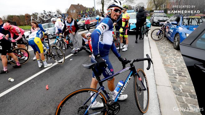 Massive Crash As 40 Riders Hit The Tarmac At Tour Of Flanders 2023