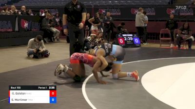 50 lbs Semifinal - Erin Golston, New York Athletic Club vs Sage Mortimer, Titan Mercury Wrestling Club (TMWC)