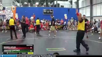 65 lbs Semis & 1st Wrestleback (8 Team) - Jeremiah Martinez, Pomona Elite vs Bowen Lefler, Untouchables Purple