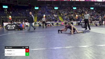 70 lbs Round Of 32 - John Wasko, Spring Cove vs Nolan Eckart, Saegertown