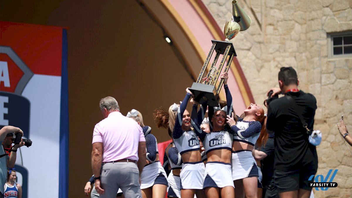 University of New Hampshire Cheer Prepares For NCA & NDA College Nationals