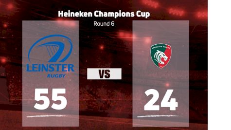 2023 Leinster Rugby vs Leicester Tigers