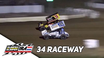 Highlights | 2023 IRA Sprints Saturday at 34 Raceway