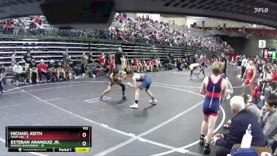 102 lbs Semis & 1st Wrestleback (8 Team) - Michael Keith, Team USA vs Esteban Aranguiz Jr., Kansas Anacondas