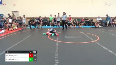 80 lbs Rr Rnd 3 - Maverik Wilson, K8 Compound vs Antonio Liscotti, K8 Silo WC