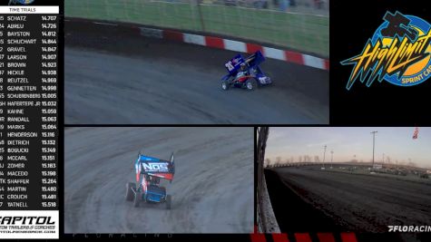 Tyler Courtney Ends High Limit Group #2 Qualifying With Quick Time At Lakeside