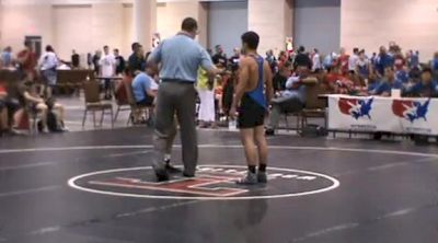 Malachi Krenzelak (PA) 1-0,1-3,2-0 vs. Killian Page (WA) (freestyle)