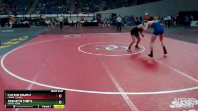 4A-145 lbs Semifinal - Cutter Marsh, Crook County vs Trenton Smith, Sweet Home